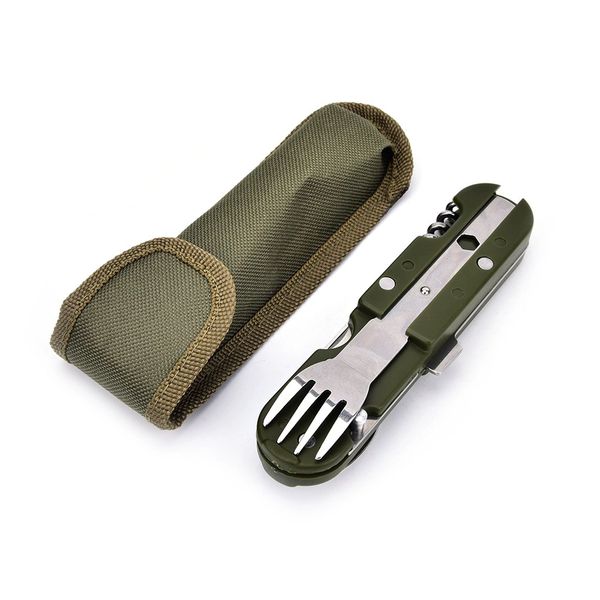 Outdoor Folding Camping Cutlery Set