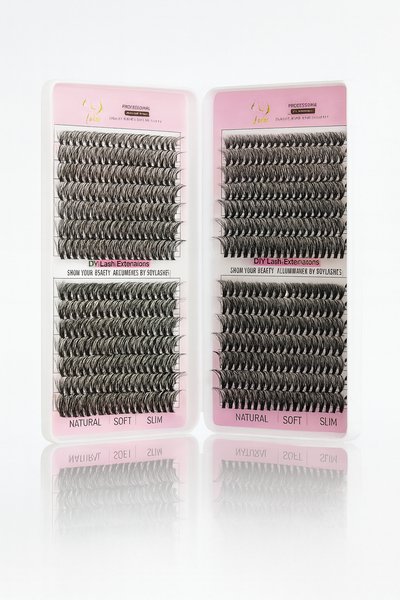 Laka Beauty 640-Piece Cluster Lashes Individual Cluster Eyelash Extensions