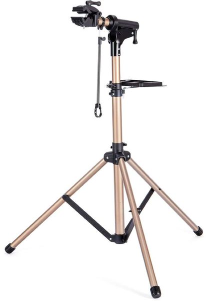 Bicycle Bike Repair Stand360 Corner Foldable Aluminum Workshop Tool Rack