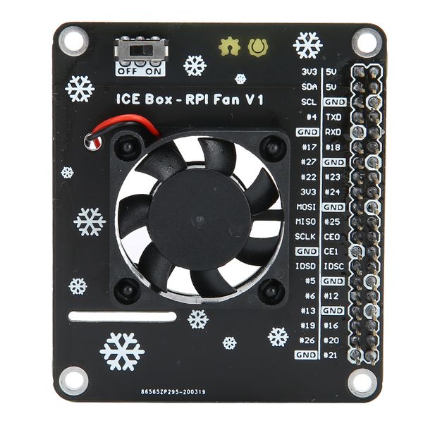 LED Fan for RPi 4B/3B