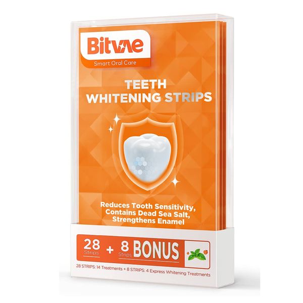 Bitvae Whitening Without The Sensitivity, Professional White Strips