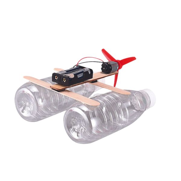 STEM Wind Boat Kit | DIY Fan Propelled Science Toy | Bubblegum Inc.