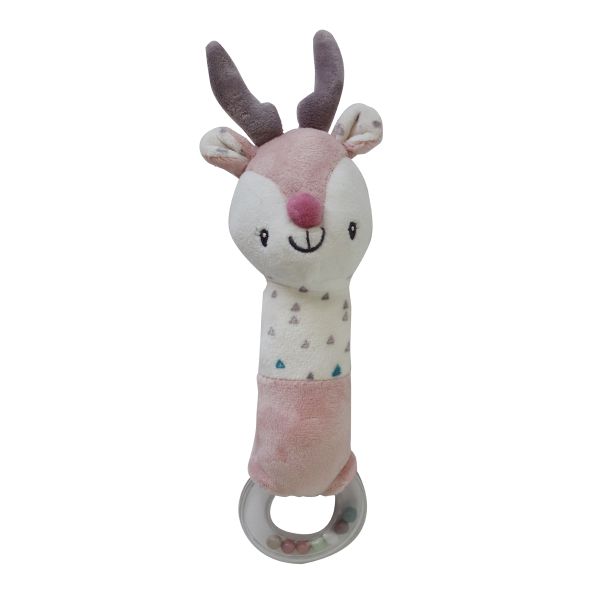 Back To Nature Squeaker &amp; Ring Rattle
