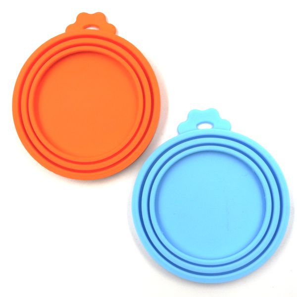 Little Weasel Pets - Pet Food Can Lids / Covers for Dog &amp; Cat Food (2 Pack)