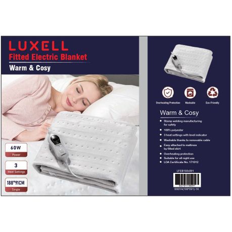 Electric blanket best sale all night use