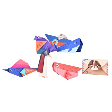 Djeco DJECO Planes Origami Paper Craft Kit – Level 3