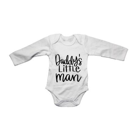 Daddy's little 2024 man baby clothes