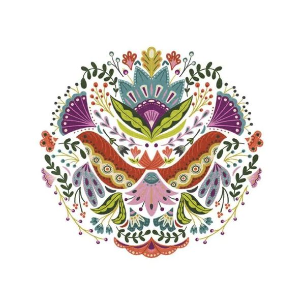 Cricut Iron-on Designs Floral Mandala 8.5x12 - 2004982