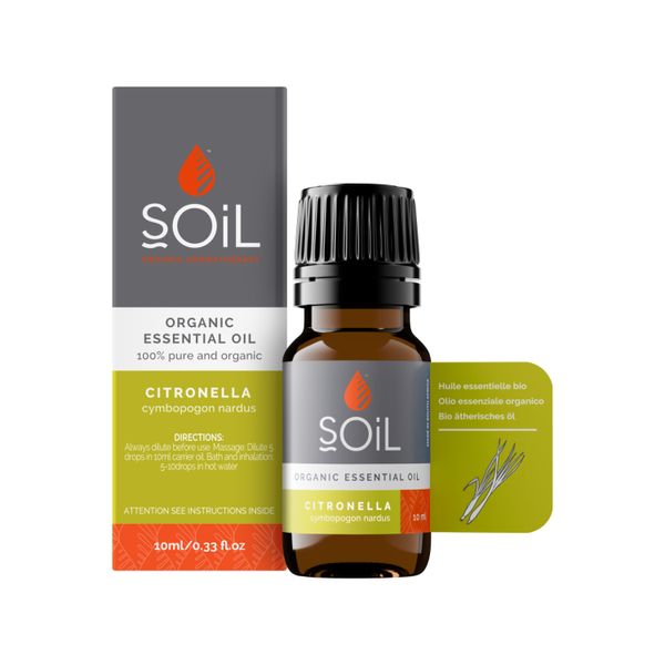 Soil Organic Citronella Essential Oil - 11ml