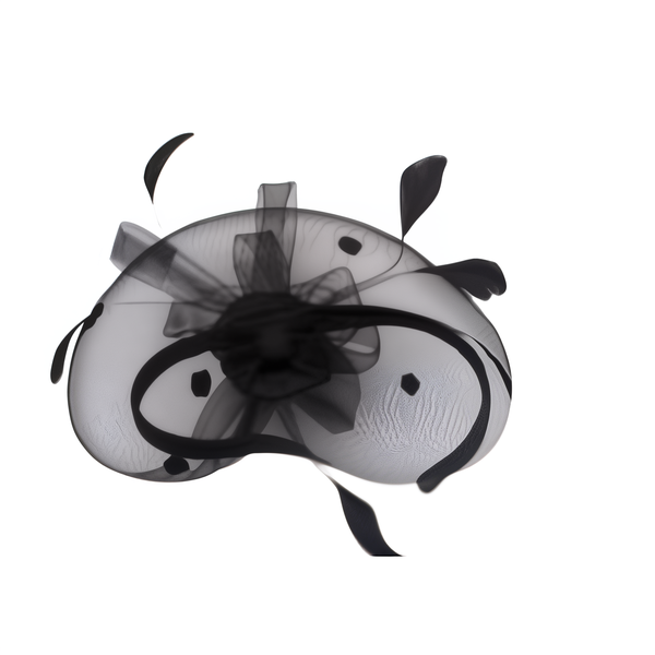 Fascinators Hat Wedding Headpiece Cocktail Prom Funeral Headband Clip