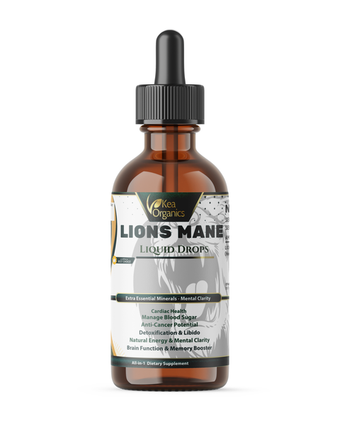 Kea Organics - Lion's Mane Veggie Extract - 50ml Drops
