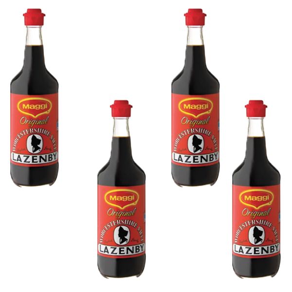 Maggi Lazenby Original Worcester Sauce - 4 x 500ml