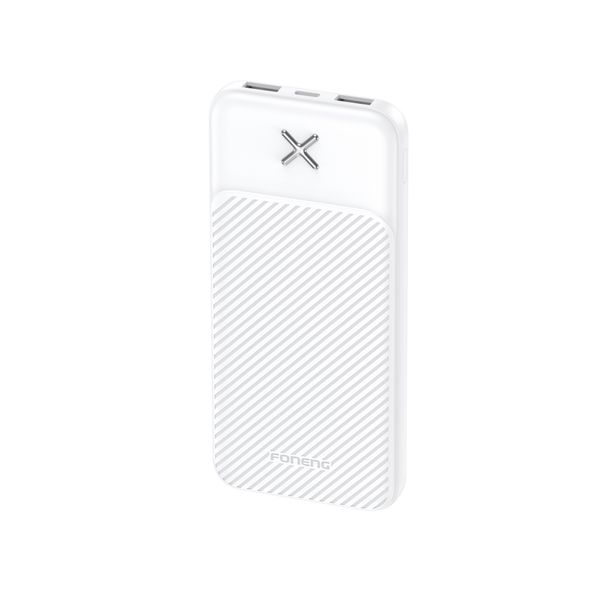 10,000mAh Dual USB output fast charging power bank black PX109