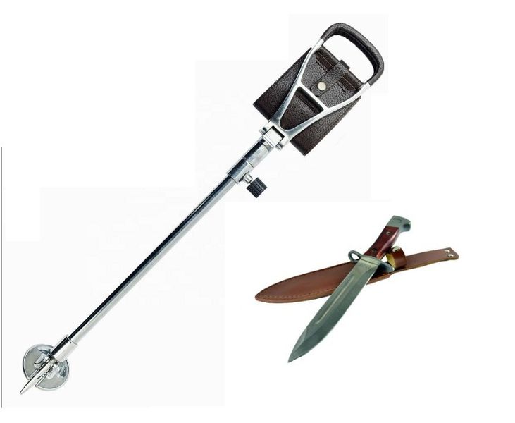 Traditional Shooting Seat Stick and Knife Gift set