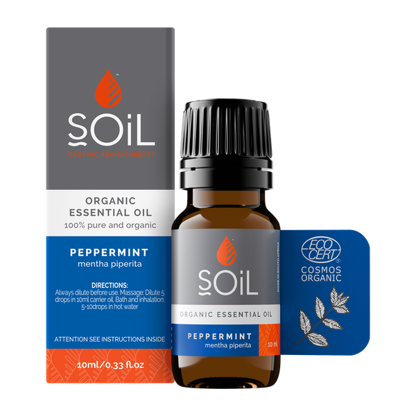 SOiL Organic Peppermint 10ml (Mentha Piperita)
