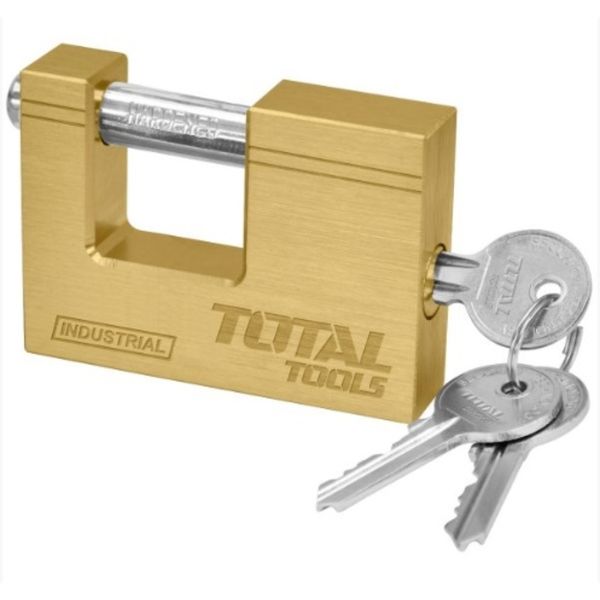 Total Tools - Brass Padlock 80mm