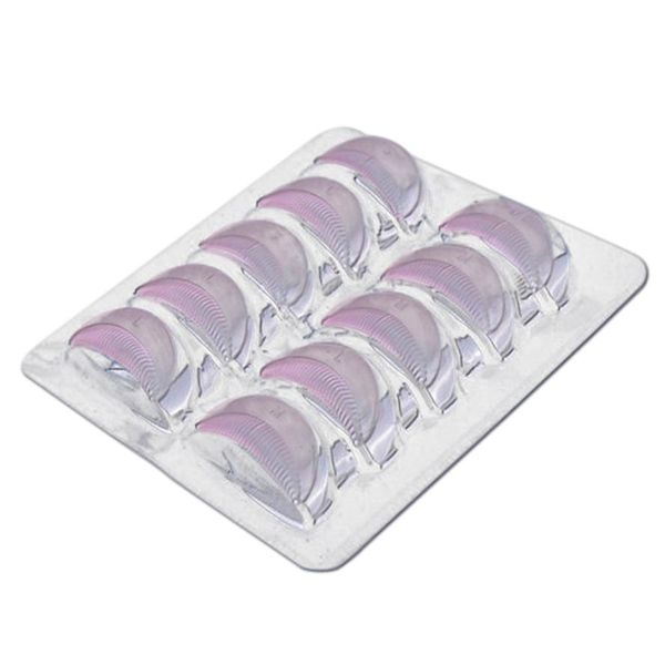 10 Piece Silicone Eyelash Permanent Perm Curler