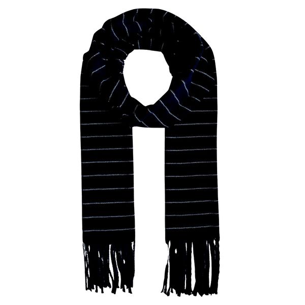 Soft Touch Classic Stripe Print Tasselled Scarf-LS64