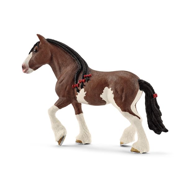 Schleich Farm World - Clydesdale mare (12cm Tall)