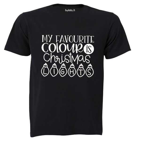 Christmas Lights - Adults - T-Shirt