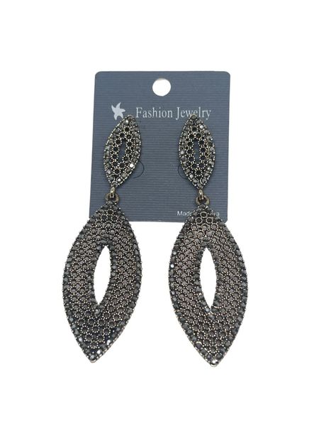 Beloving - Vintage Hollow Teardrop Drop Earrings For Women
