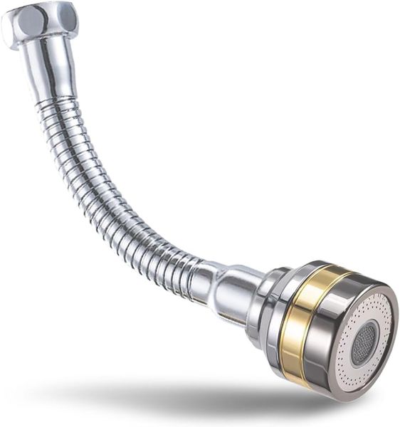 Swivel Faucet Aerator,Dual-function Faucet Nozzle 360 Degree