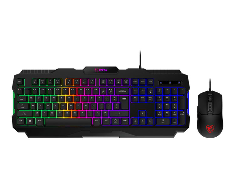 MSI Forge GK100 Combo USB Keyboard &amp; Mouse