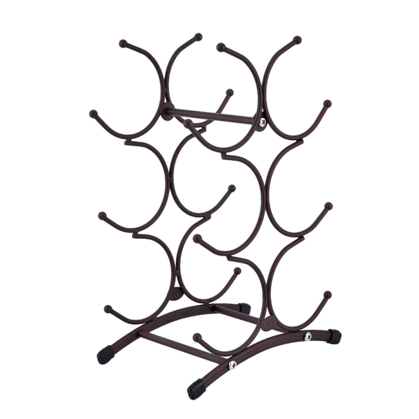 Stylish Wine Rack - 6 Bottles Wine Display Shelf for Home Cabinet Decoration