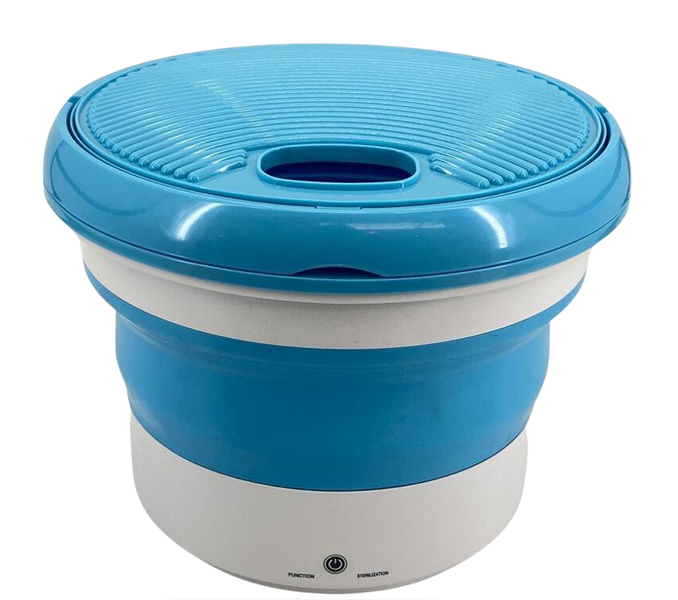 Portable Foldable Mini Washing Machine - Blue