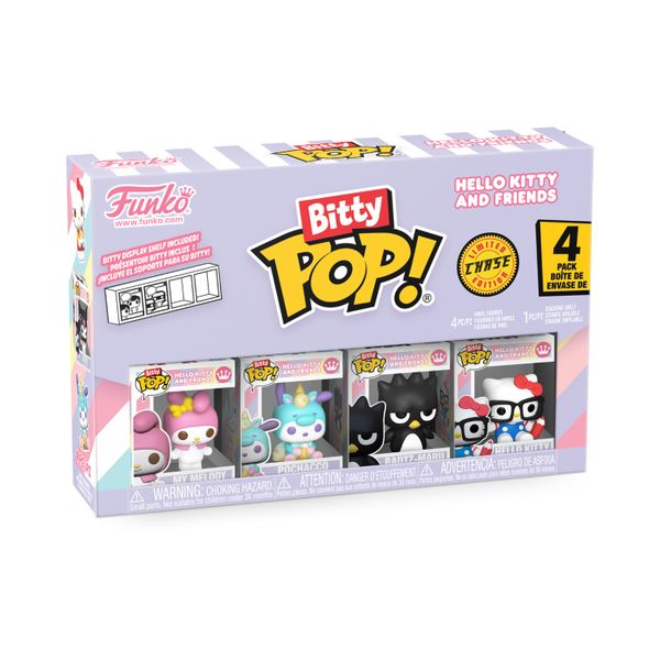 Funko Bitty Pop! Sanrio Hello Kitty And Friends Series 4 - 4 Pack