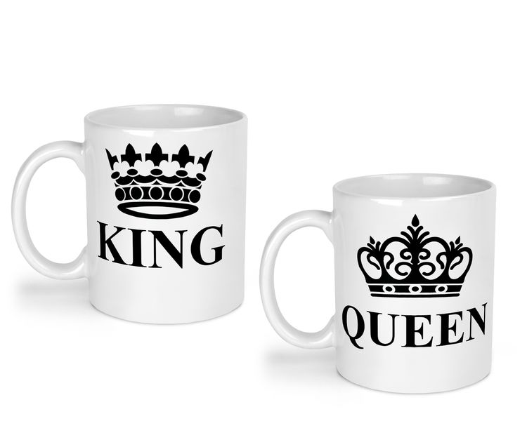 King and Queen Coffee Mug Combo Set