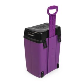 Cadii Bag CSB-4168 Navy Body and Lilac Trim with Dividers and