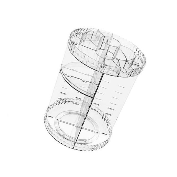360-Degree Rotatable Adjustable Acrylic Makeup Organizer BA-104