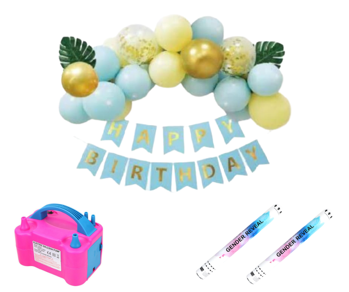 Baby Shower Décor Kit and Gender Reveal for Boy