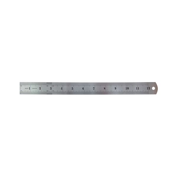 Stainless Steel Ruler - 300mm - 5 Pack