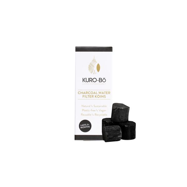 KURO-Bo Activated Charcoal Water Filter Koins