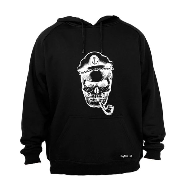 Pipe Skull Captain - Halloween - Hoodie