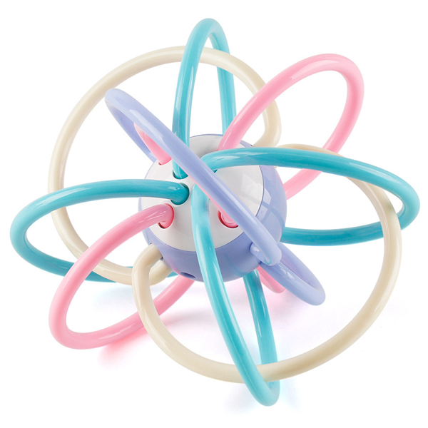 Manhattan Baby Teether Toy Rattle Bal