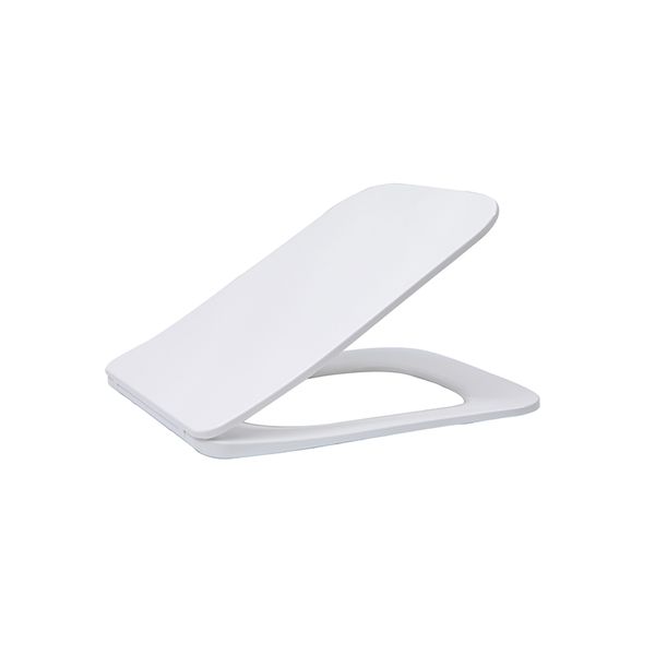 White Soft Close Slim Toilet Seat &amp; Cover LPU-03