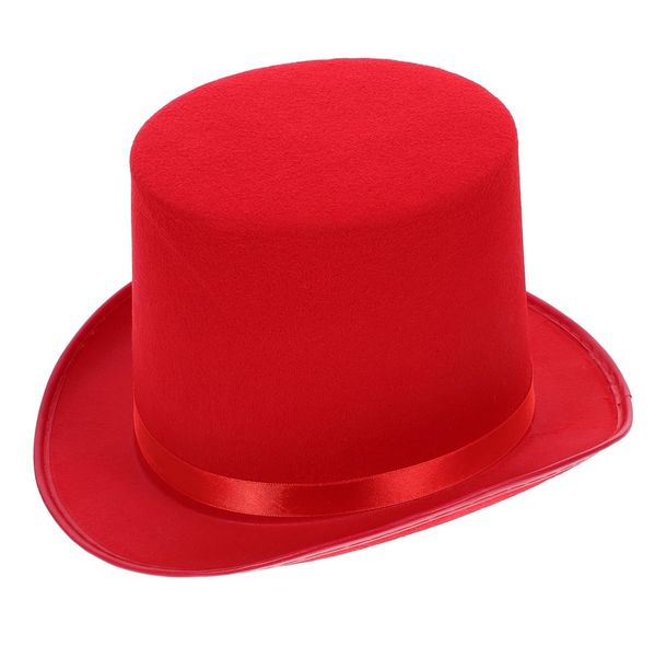 Dress Up: Red Top Hat (Adult Size)
