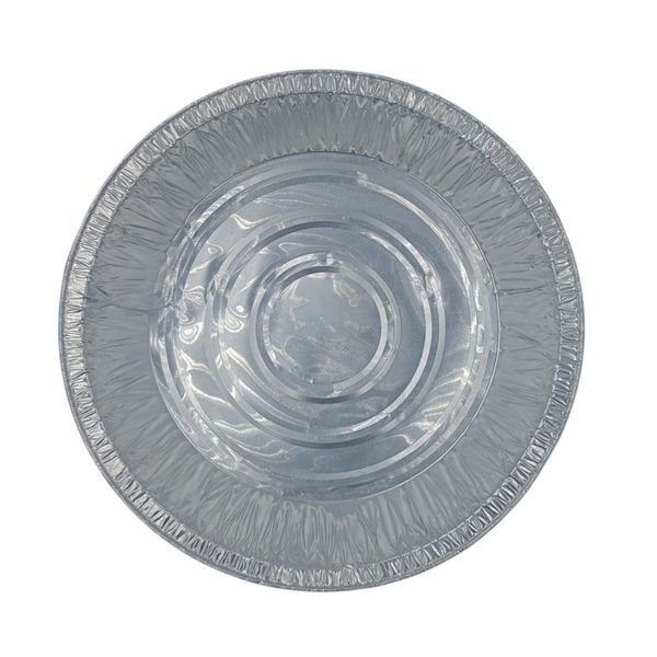 Large Foil Pie &amp; Tart Trays 22.3cm - Disposable Aluminum (Pack of 50)