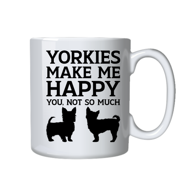 Yorkie Lovers Coffee Mug, Gift Idea for Dog Lovers, for Birthday Christmas