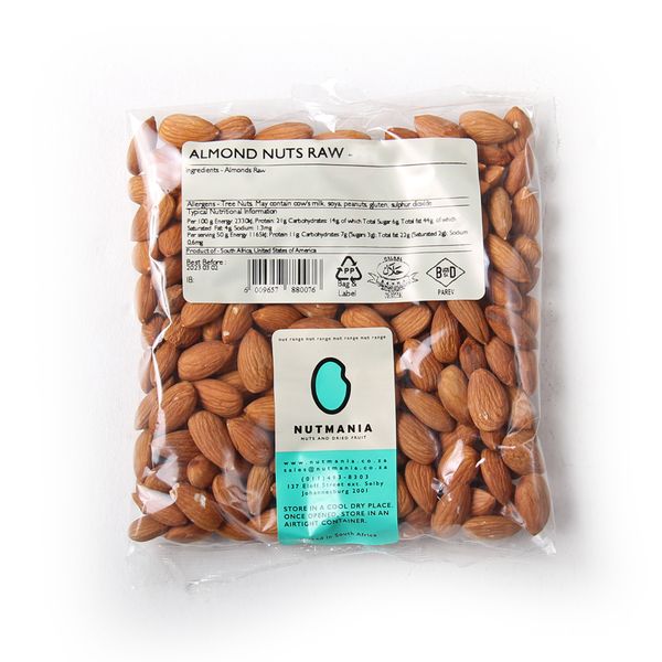 Almonds Raw 1 Kg