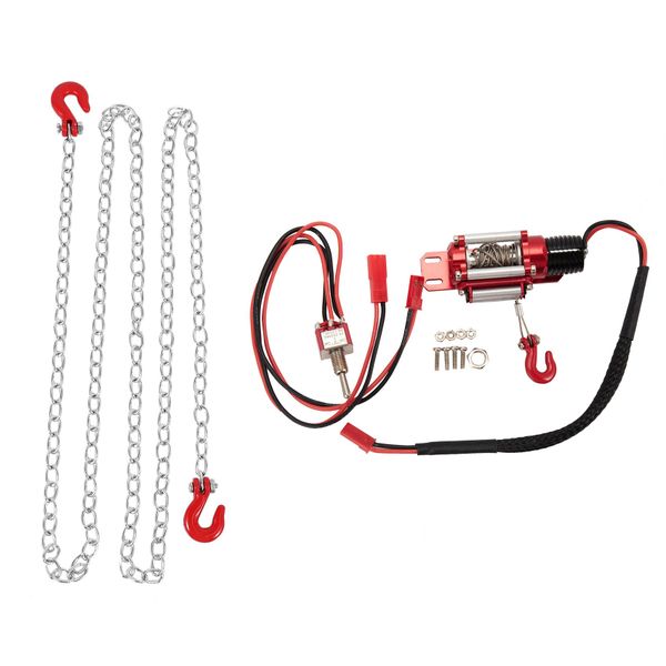 Metal Winch For 1/10 Rc Crawler Car Traxxas Trx4 Scx10 90046 D90