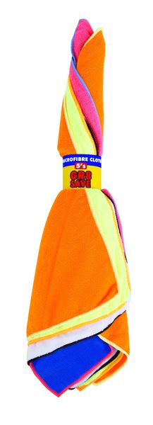 Cloths - Microfibre 5 Pack Assorted