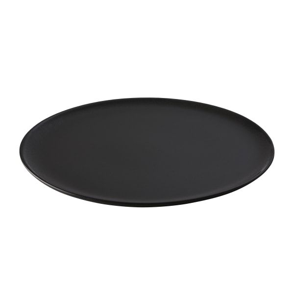 RAW TITANIUM BLACK Round Dish 34cm Set of 3