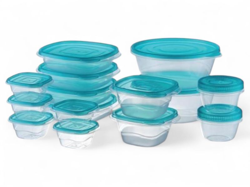 30-Piece Assorted Stackable Food Storage Containers Set