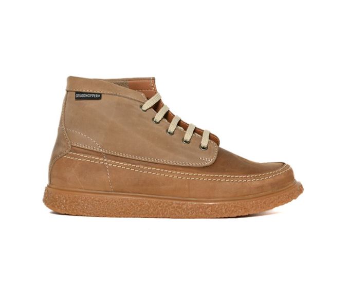 Grasshoppers Oregan Men Brown/Tan PU Suede Ankle Boots