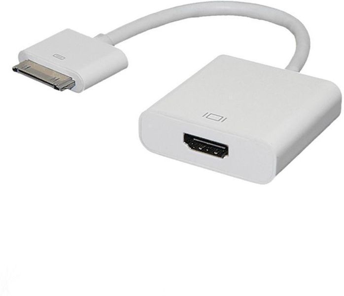 30-Pin to HDMI Adapter Cable Compatible with iPad &amp; iPhone 4