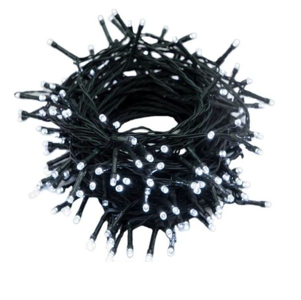 Sparkling LED Inter-Connecting Black Cable Fairy Light - 10M